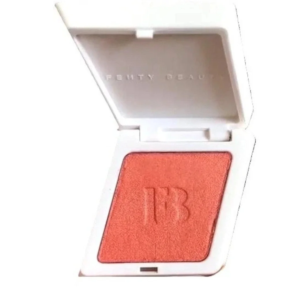 FENTY BEAUTY Fenty Cheeks Suede Waterproof Powder Blush ~ Just‎ A Crush 4g New!